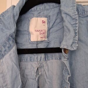 Light Blue Denim Shirt